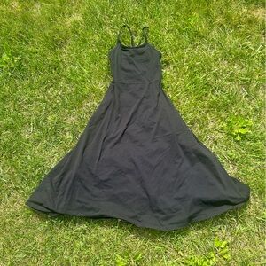 Pact Black Midi Dress